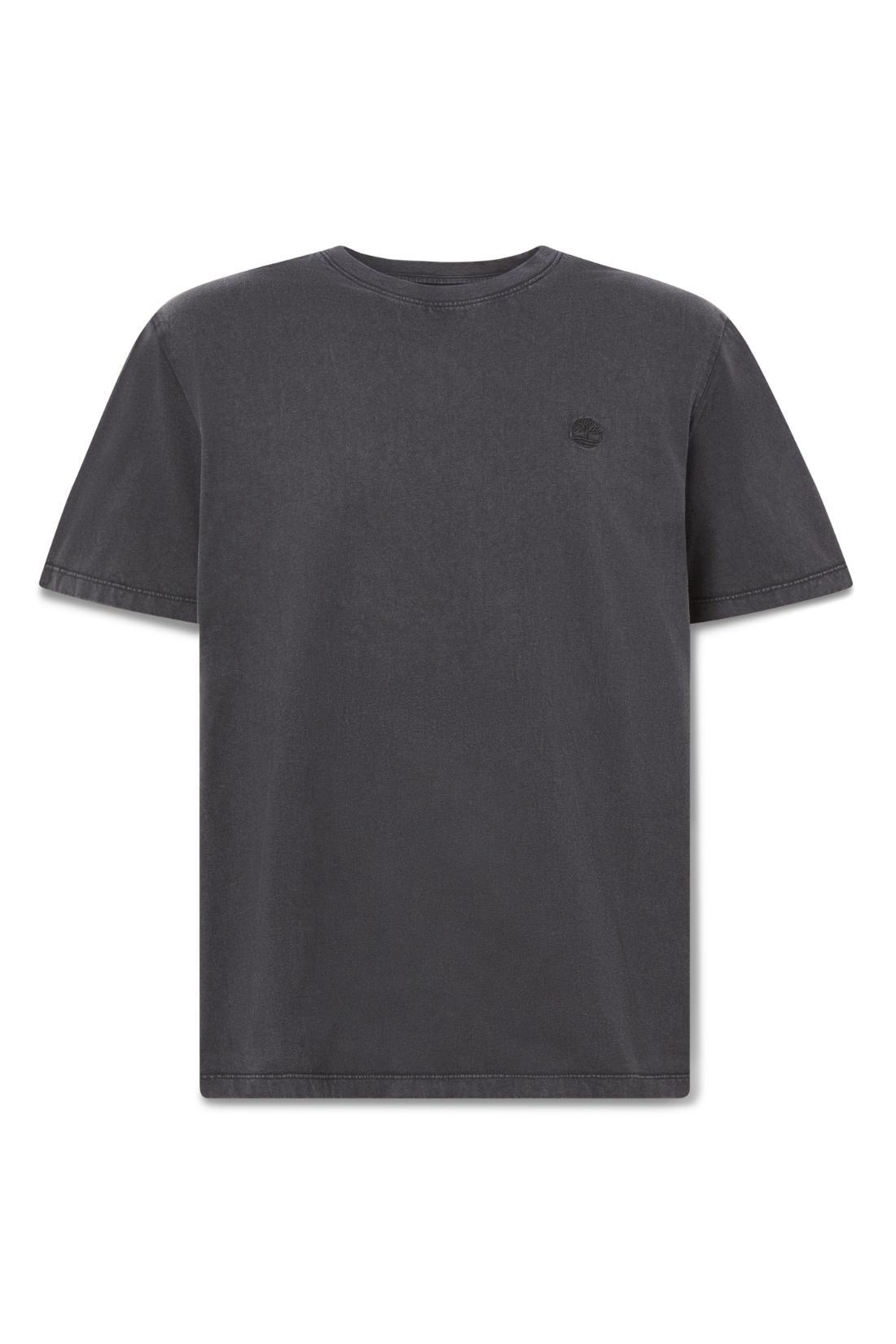 TIMBERLAND T-shirt uomo regular in cotone nero 2/3