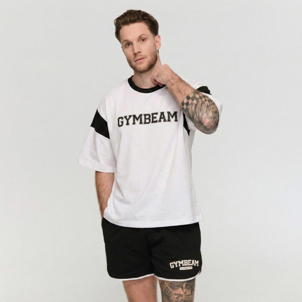 Koszulka męska fitness oversize Premium Heavyweight Varsity 2/7
