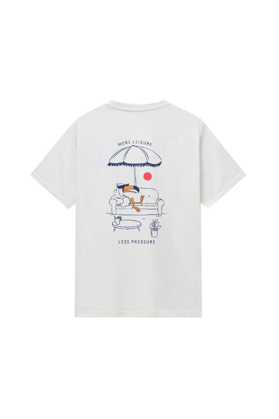 NAPAPAPIRI - T-shirt Sumi donkerblauw voor mannen 2/3
