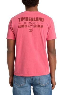 TIMBERLAND - T-shirt uomo tinta in capo
