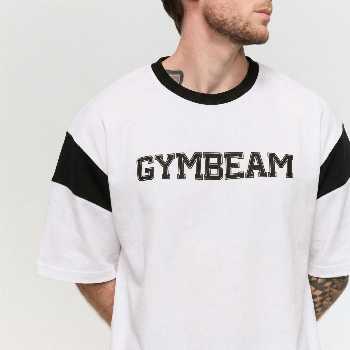 Koszulka męska fitness oversize Premium Heavyweight Varsity 4/7