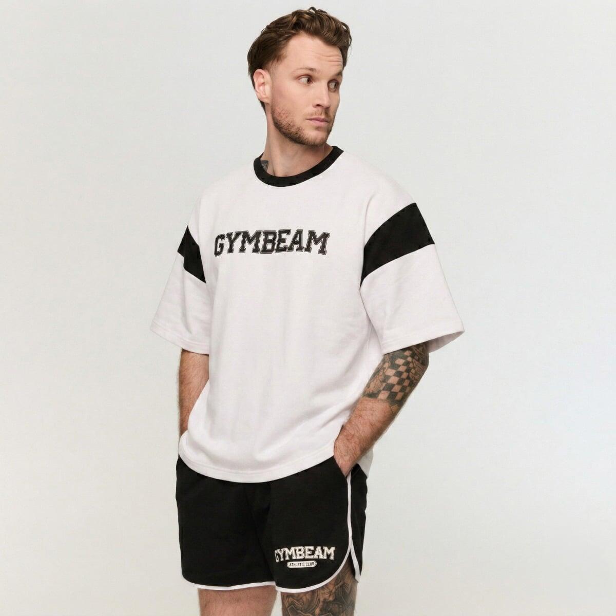 Koszulka męska fitness oversize Premium Heavyweight Varsity 6/7