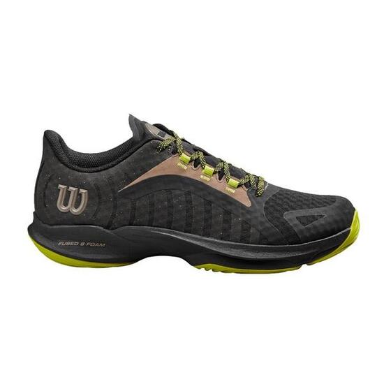 Zapatillas Wilson Hurakn Pro Negro Verde Lima