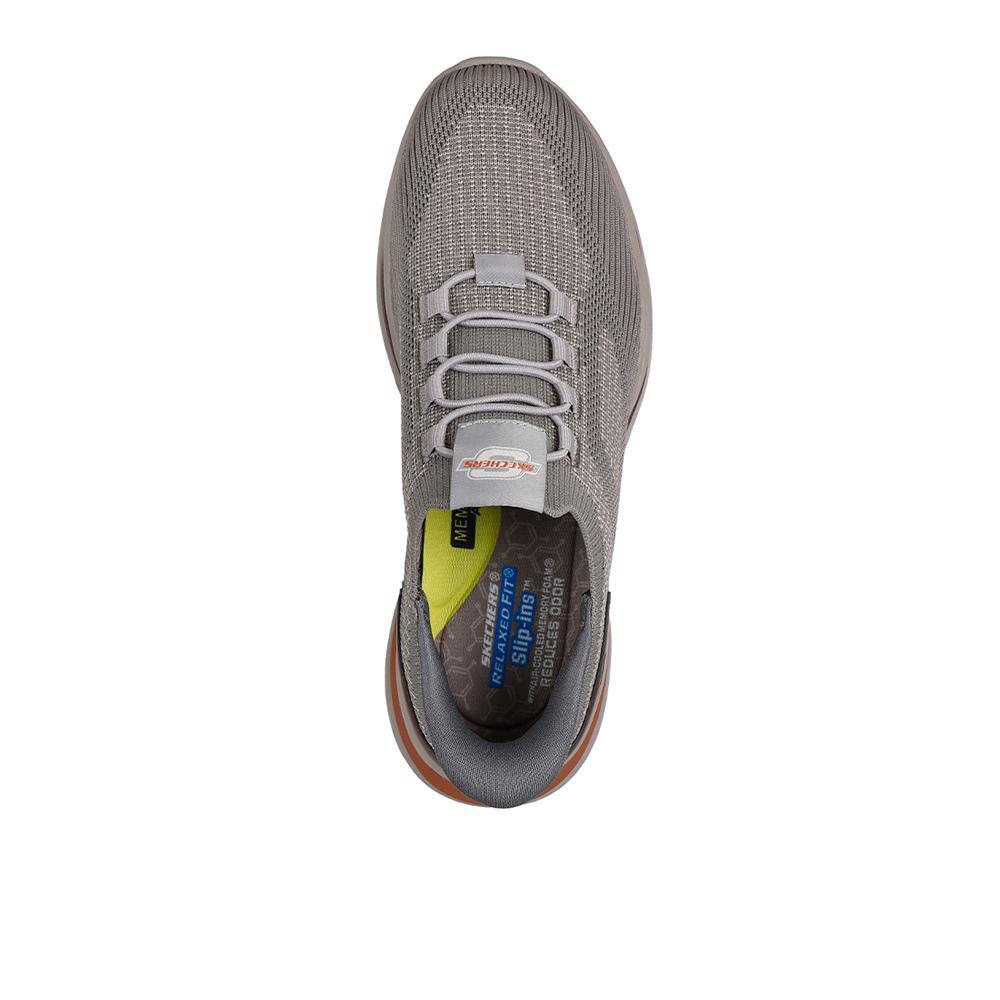 Zapatillas Skechers Hombre Slip-ins: Relaxed Fit: Norlan - Alonso Taupe 3/4
