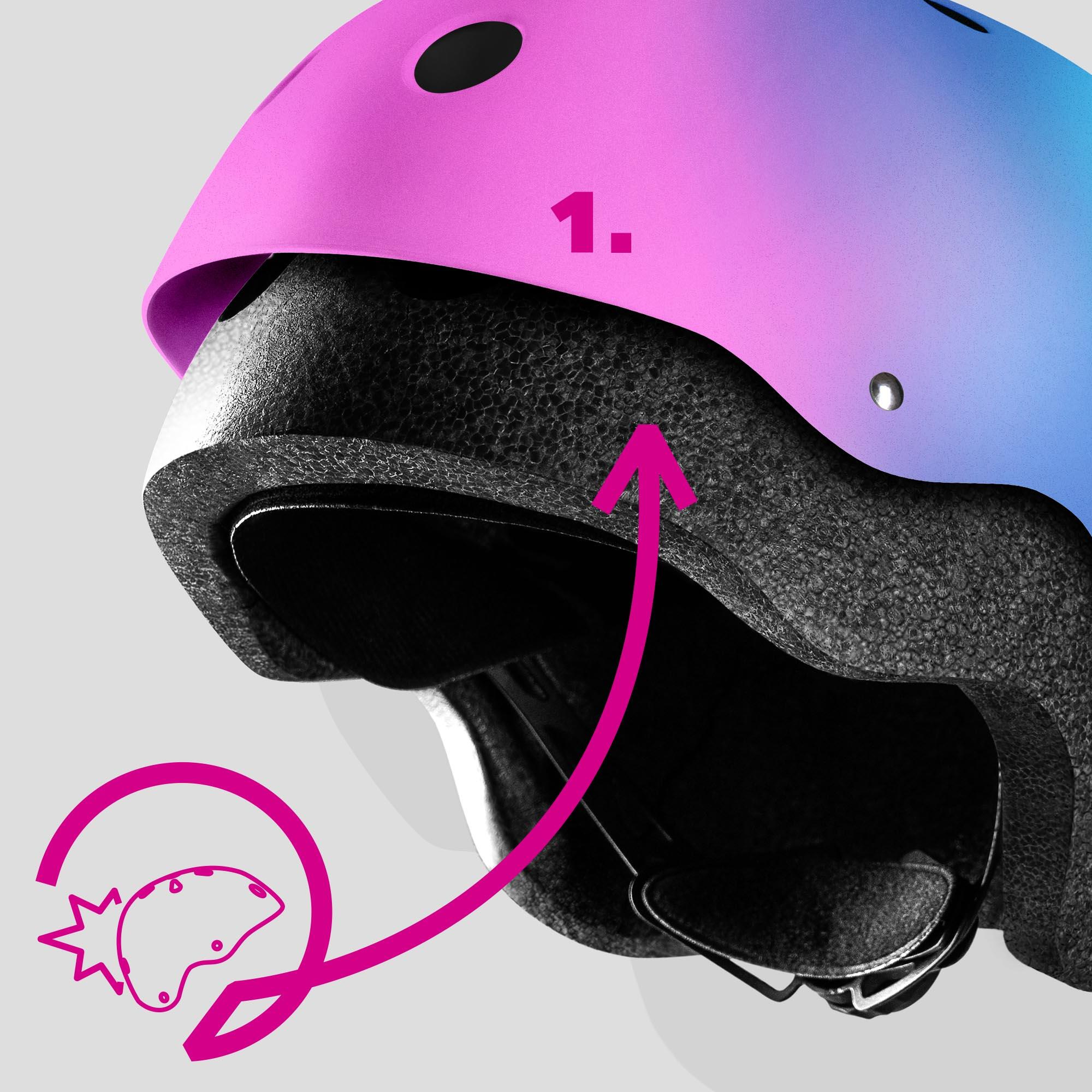businessbike fahrradschloss Trelock Bügelschloss ZB 401 U4 Mini – MabeaMobility Vorrichtung Desktop Gifts Gewürz:Paprika edelsüß