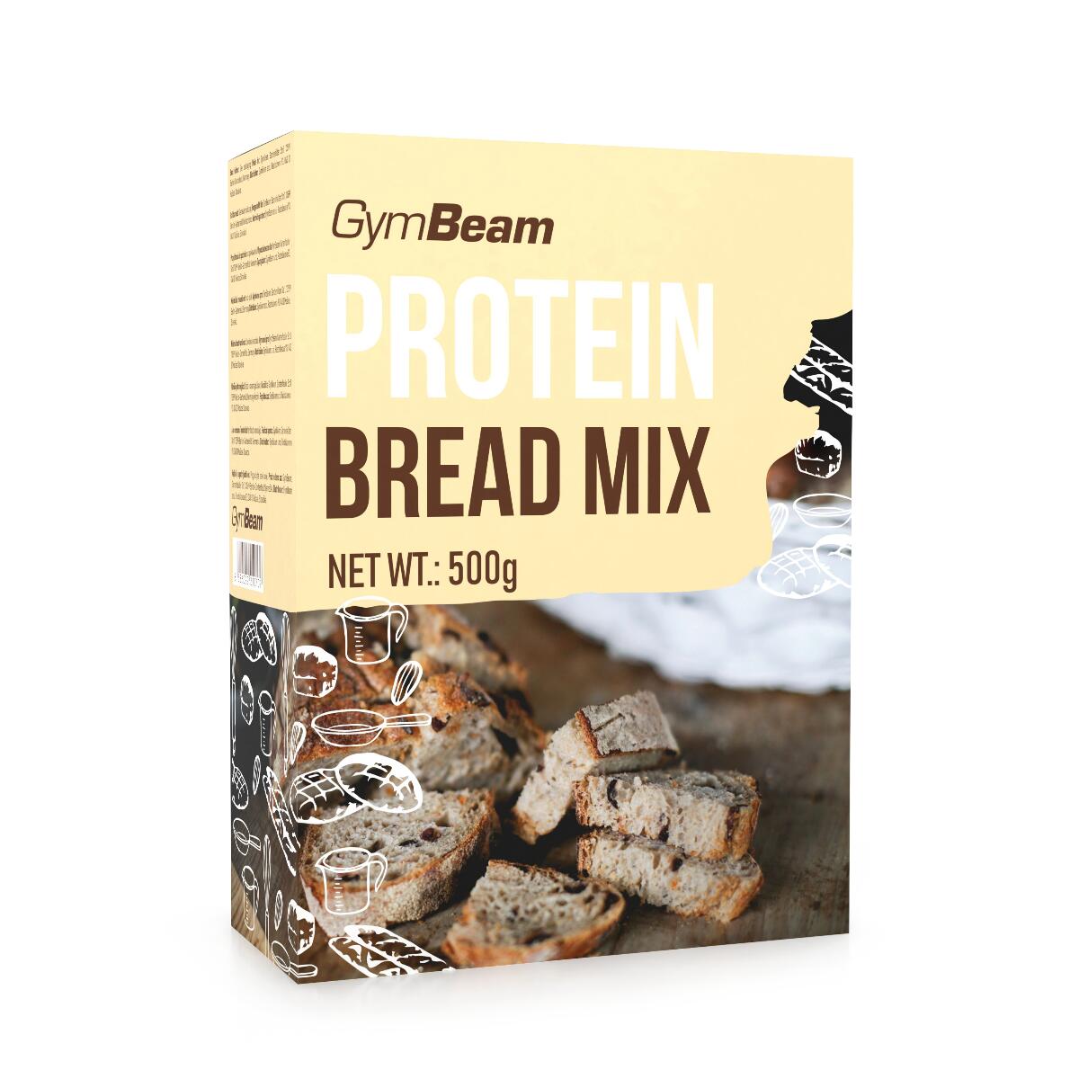 GYMBEAM Protein Bread Mix prášek přírodní