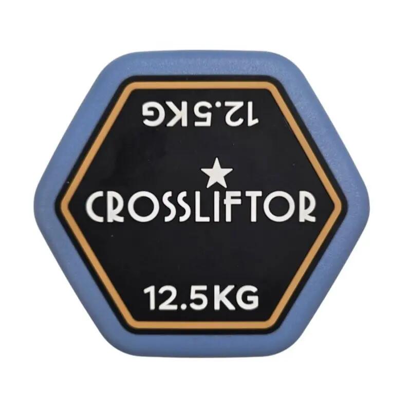 Dumbbell Hexagonale Color 2.0 CrossLiftor - 12,5 kg 3/5