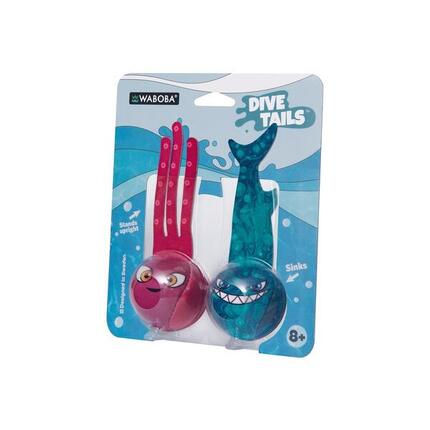 Dive Tails jouets de plongée piscine lot de 2 - tiennent debout
