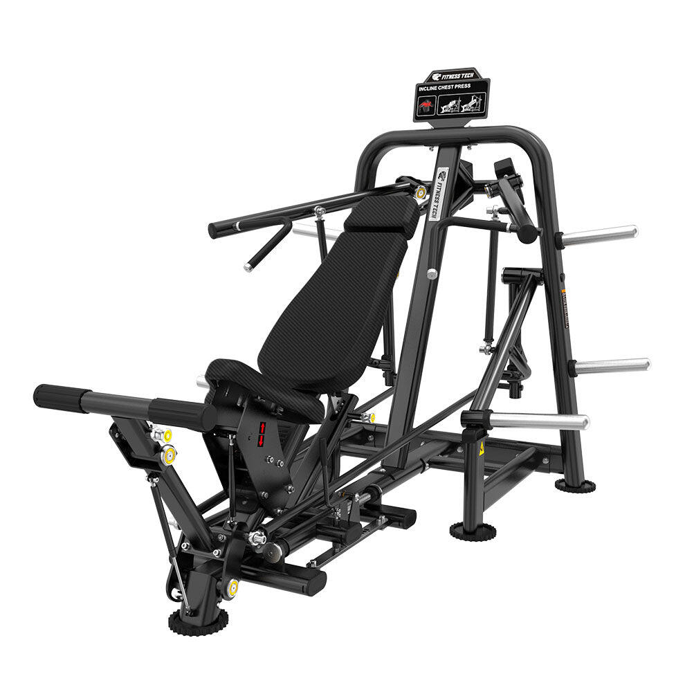 Supino Inclinado | Máquina de Alavanca Pro Tech Series Fitness Tech 4/4