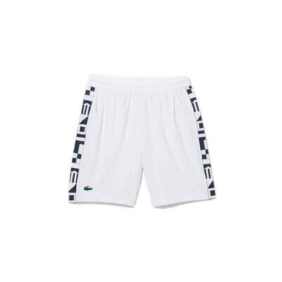 Lacoste contrast print shorts
