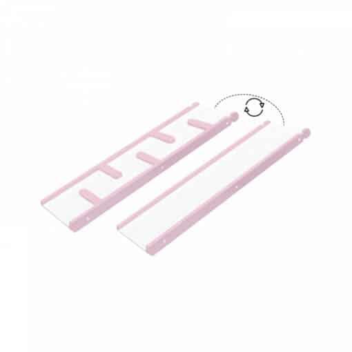 Mini diapositive double face rose 2/2