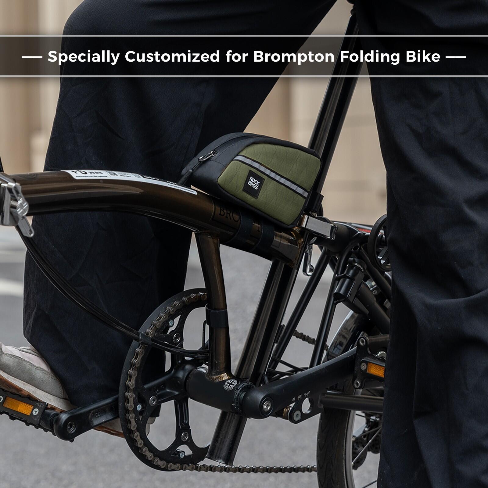 ROCKBROS Fahrrad Rahmentasche Verlängerte Dreieckstasche 5/5