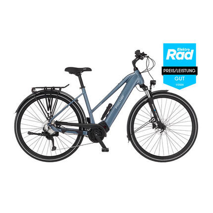 FISCHER Trekking E-Bike VIATOR 6.8i ULTIMATE blau, 28 Zoll, RH 45 cm, 711 Wh
