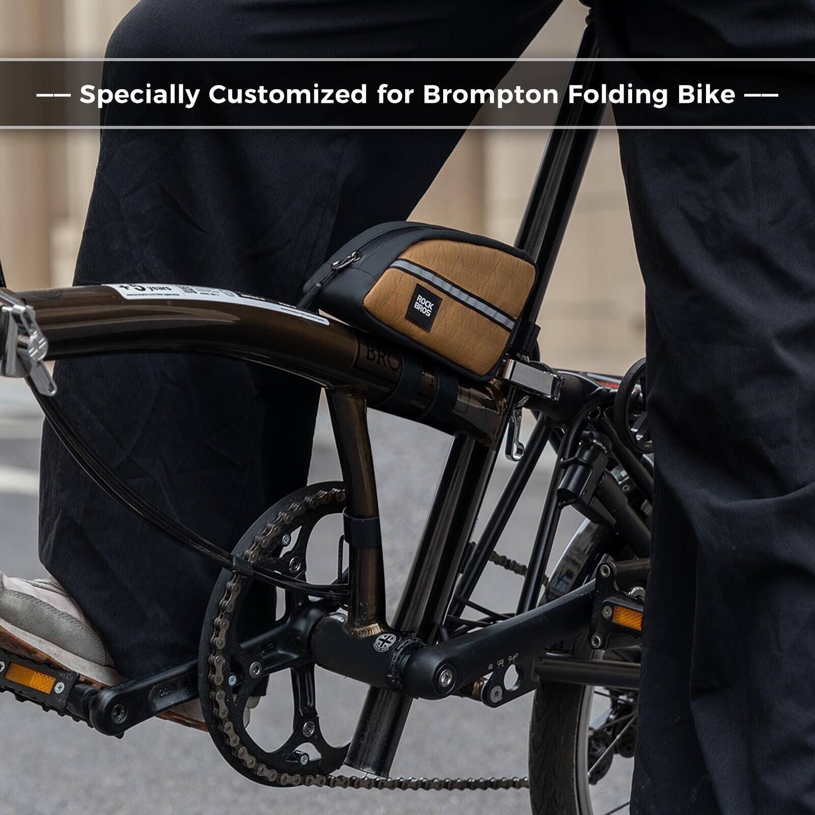 ROCKBROS Fahrrad Rahmentasche Verlängerte Dreieckstasche 5/5