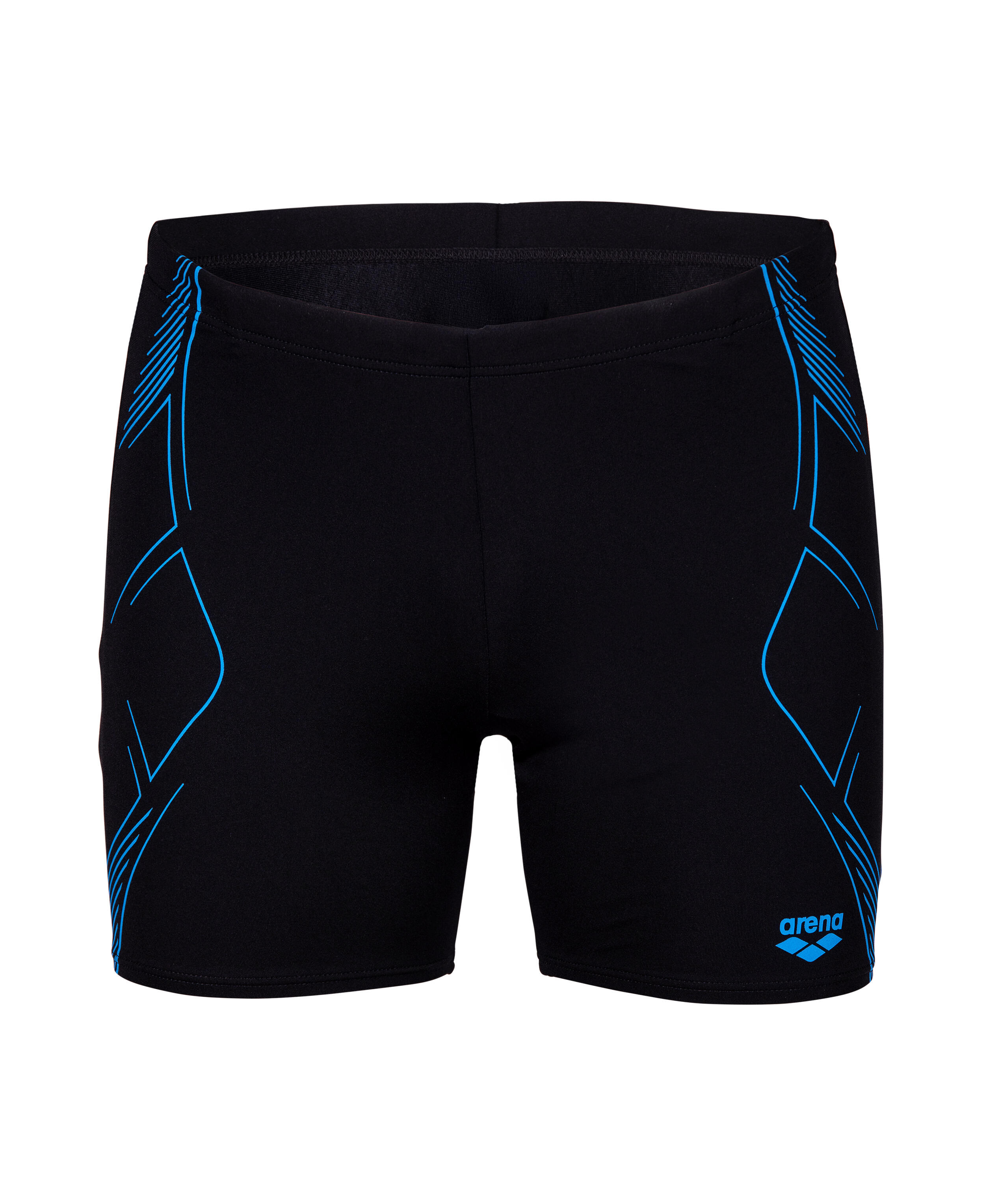 Mid Jammer Arena Graphic Zwart/Turquoise Heren 6/7