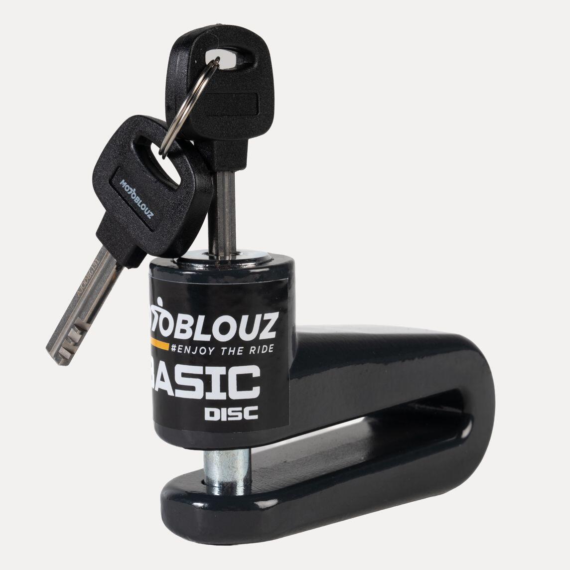 Antivol BASIC DISC EVO AVEC SACOCHE MOTOBLOUZ 2/4