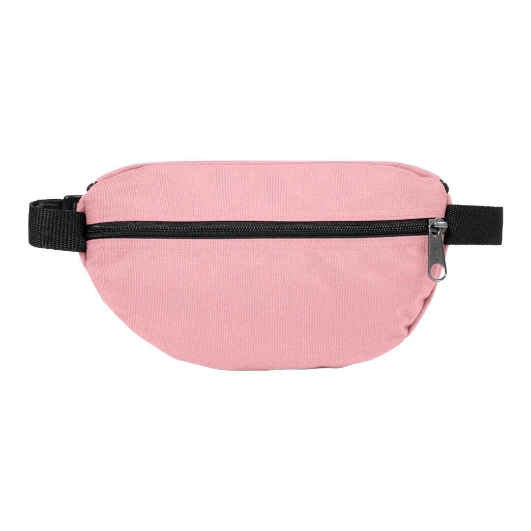Riñonera Rosa Eastpak Springer Pastel Pink Amplia y Resistente 3/4
