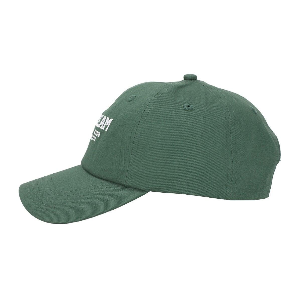Czapka unisex fitness z daszkiem zielona Athletic Club 3/5