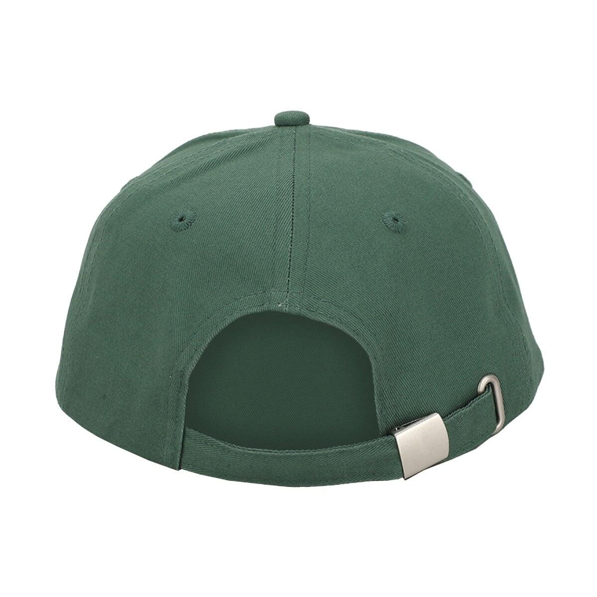 Czapka unisex fitness z daszkiem zielona Athletic Club 5/5