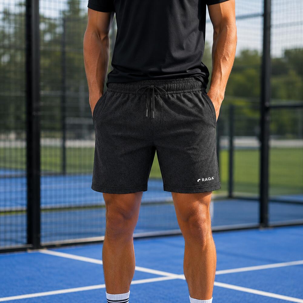 Raqa Court Elite Short Heren — padelshort met stretchstof 2/4