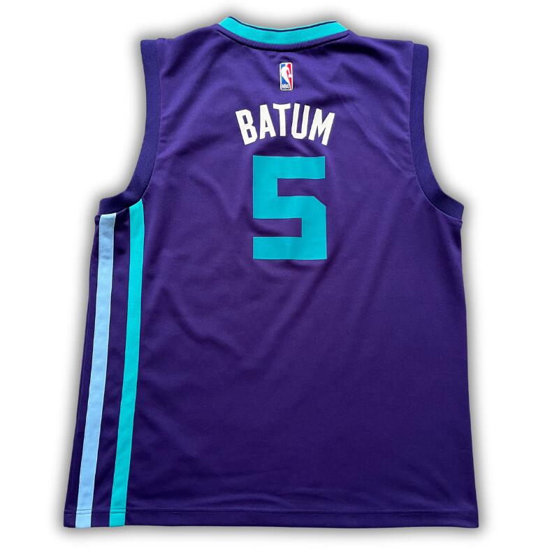 Second hand - Maglia NBA Charlotte Hornets 2015/2017 Batum - Stato eccellente 2/2