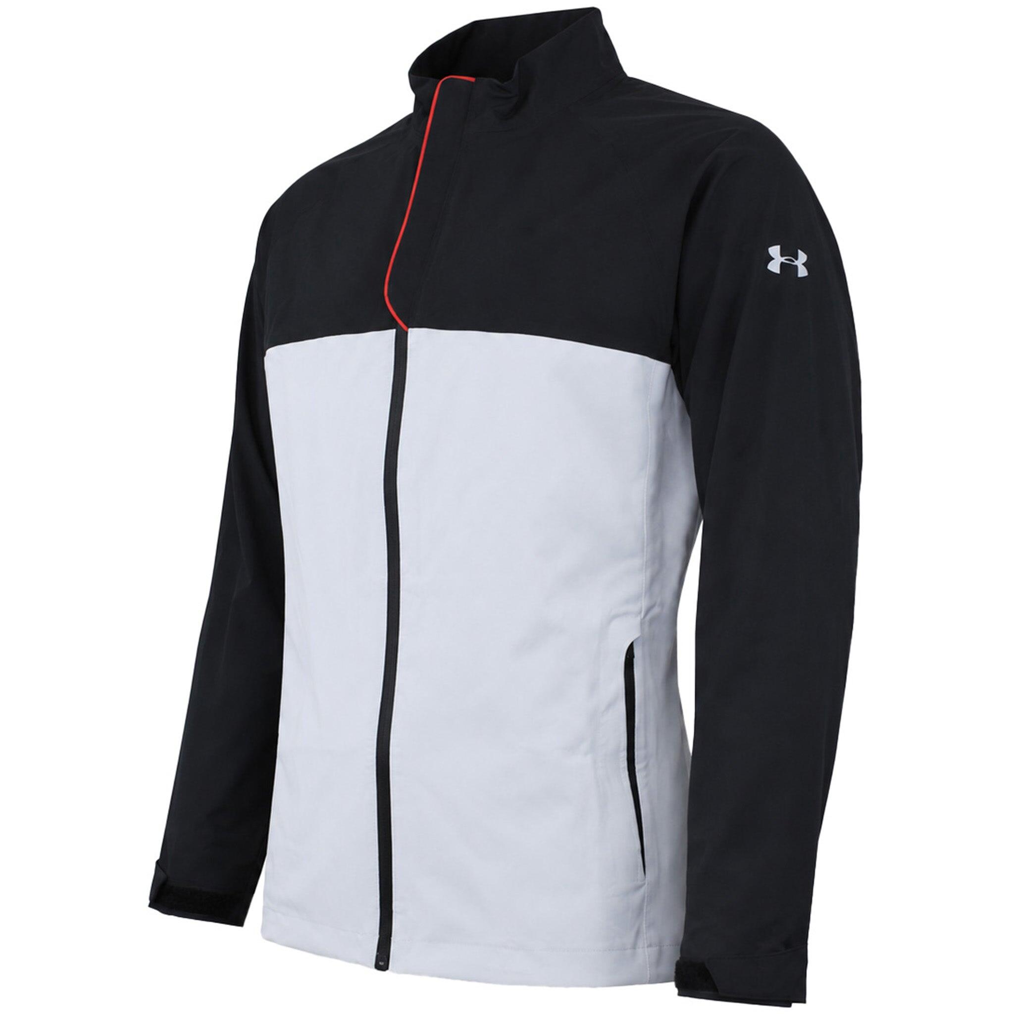 Under Armour Stormproof Heren Grijs/Zwart Golf Regenjas 2/3