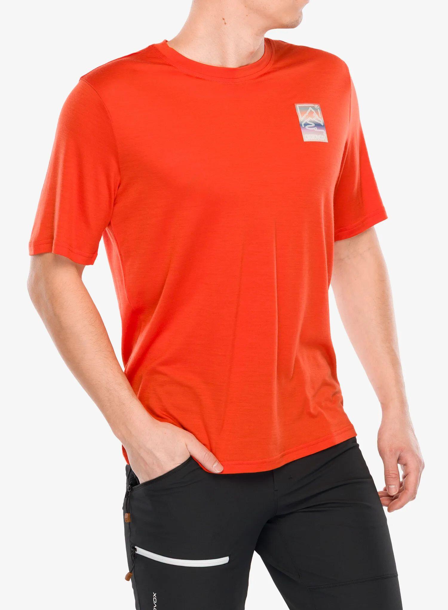 Koszulka merino Ortovox 140 Cool Mtn Gradient TS 3/6
