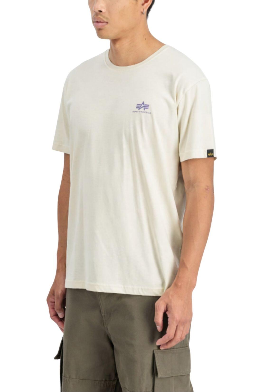 ALPHA INDUSTRIES - T-shirt homme Basic Small Logo 1/3