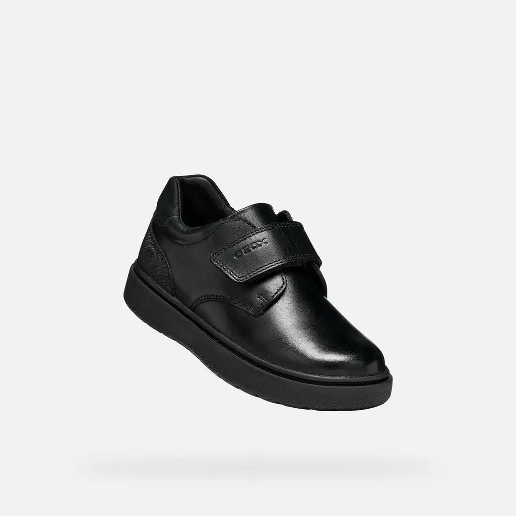 Chaussures Pour Uniforme Garçon J RIDDOCK BOY Noir 5/7