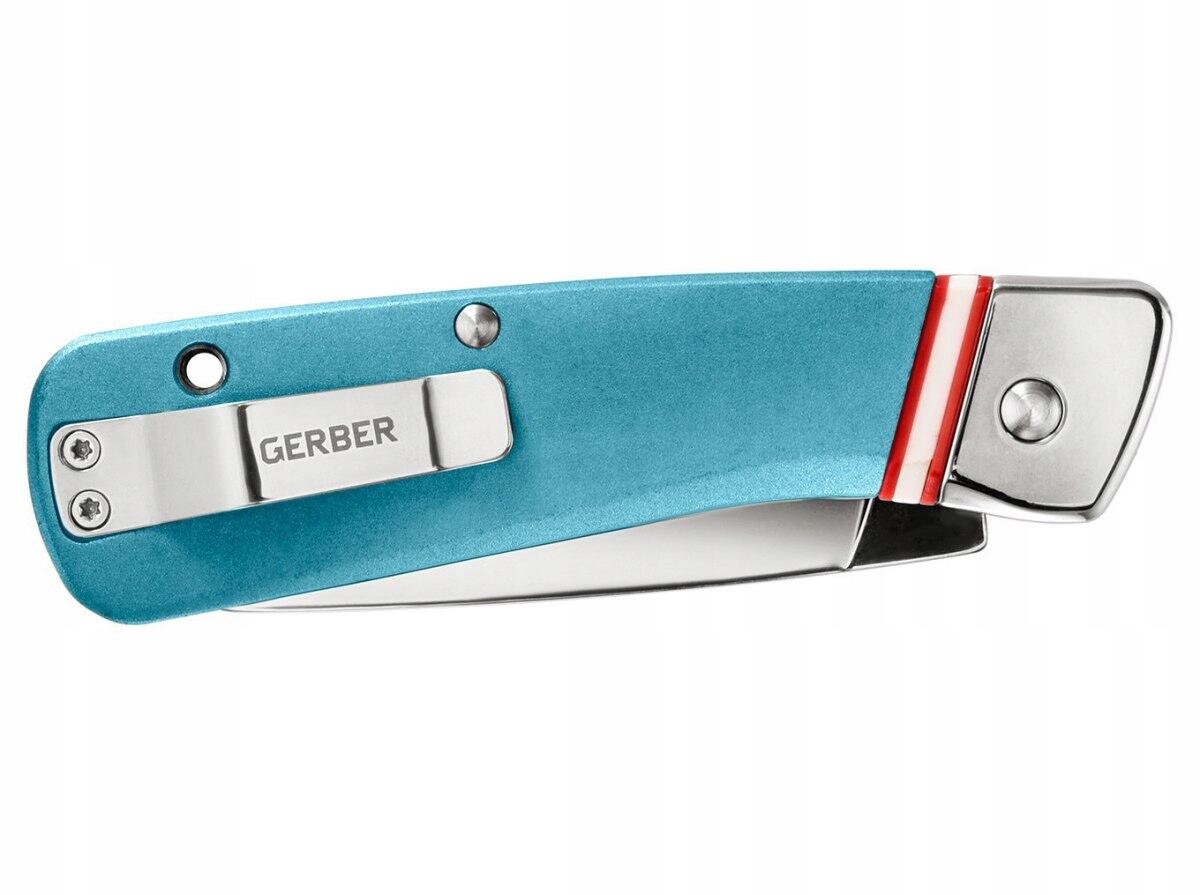 Nóż składany Gerber Straightlace blue 2/5
