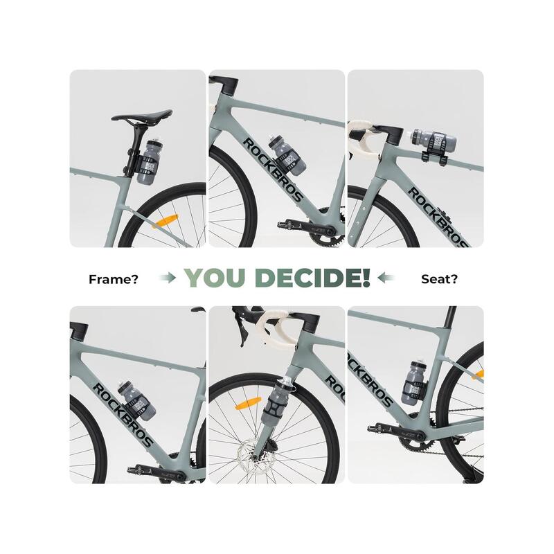 Suport magnetic Rockbros pentru bicicletă, montare reglabilă