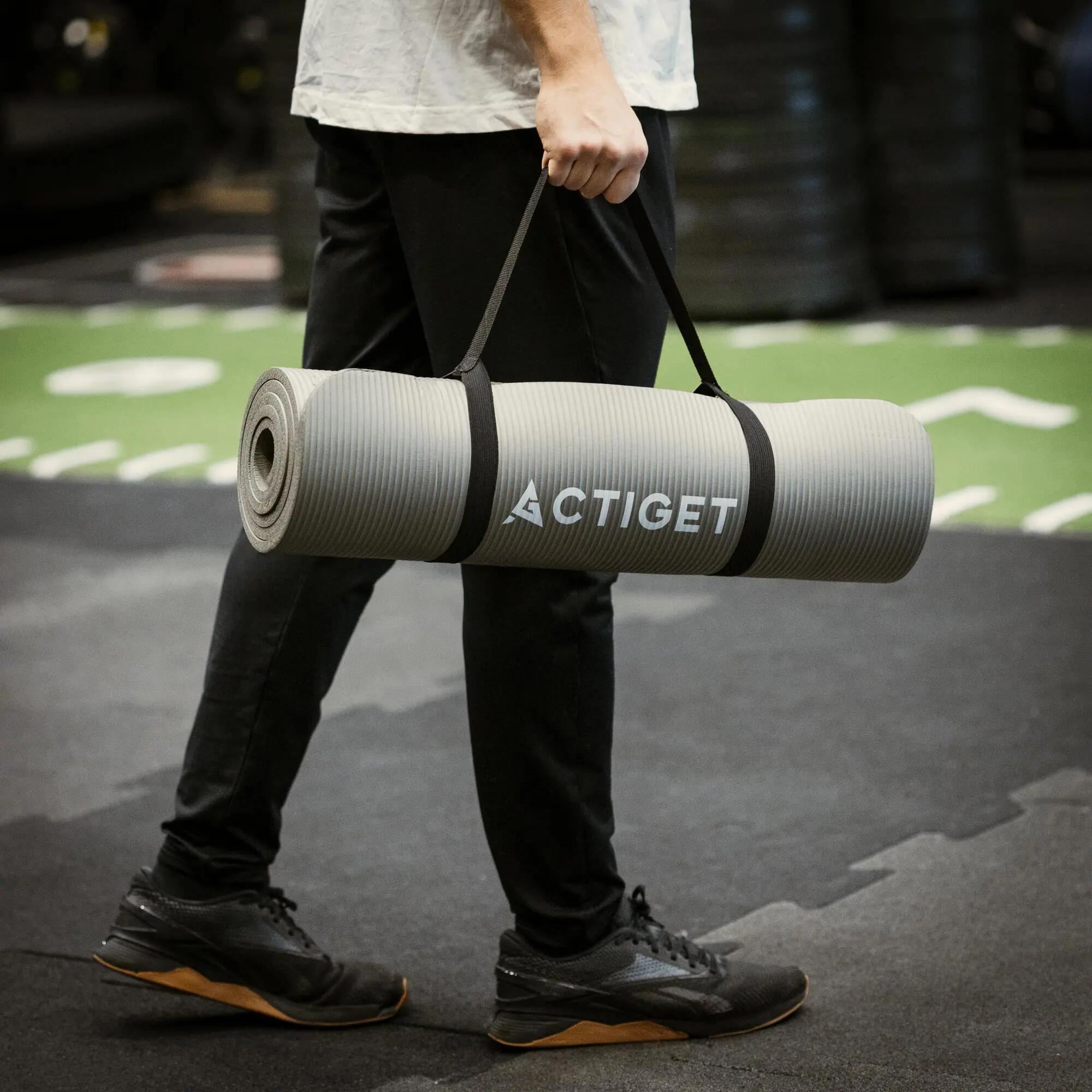 Mata do ćwiczeń Actiget fitness antypoślizgowa 183x61 cm 1 szt. 2/7