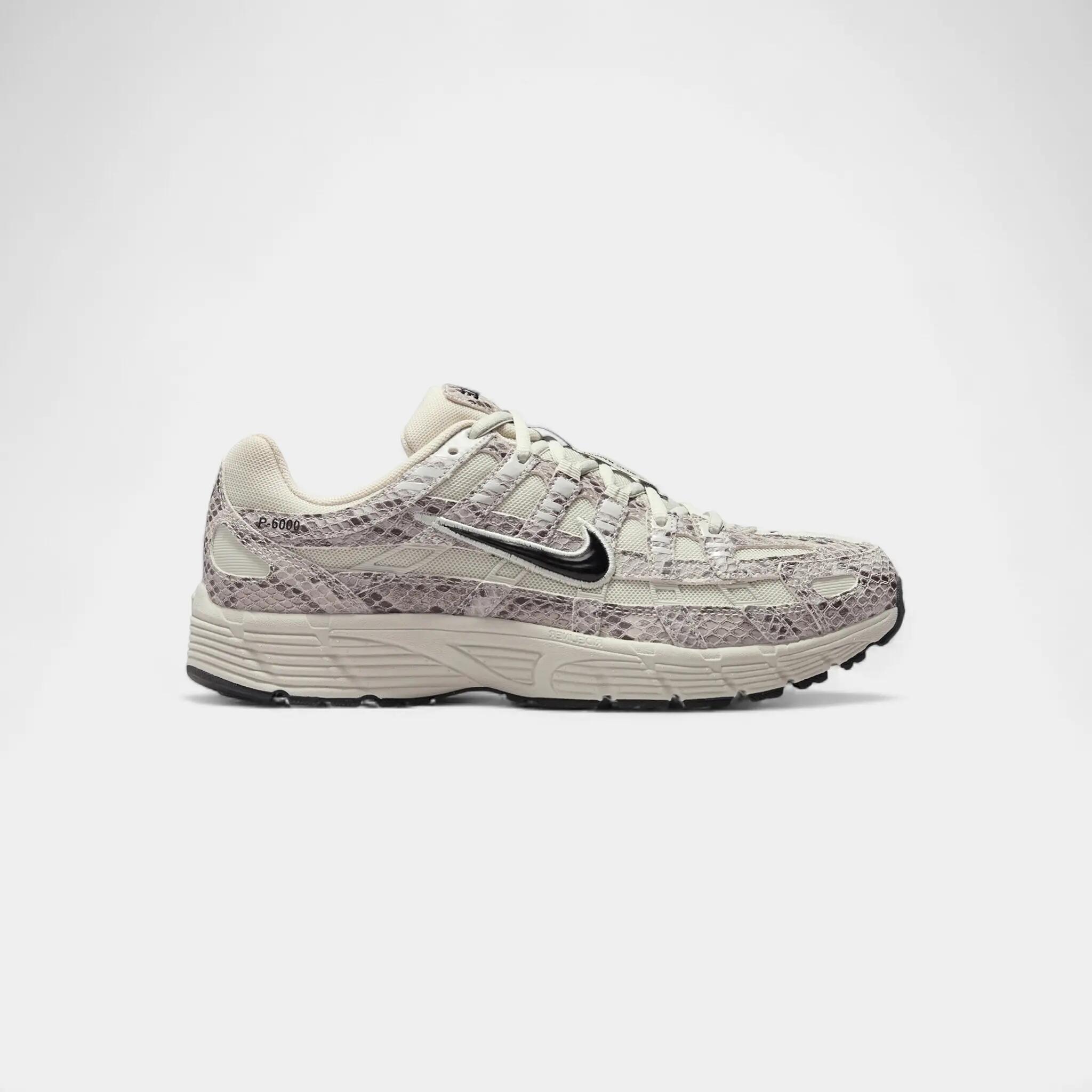Nike P-6000 SE Snakeskin Light Bone Black (Women's) 1/1
