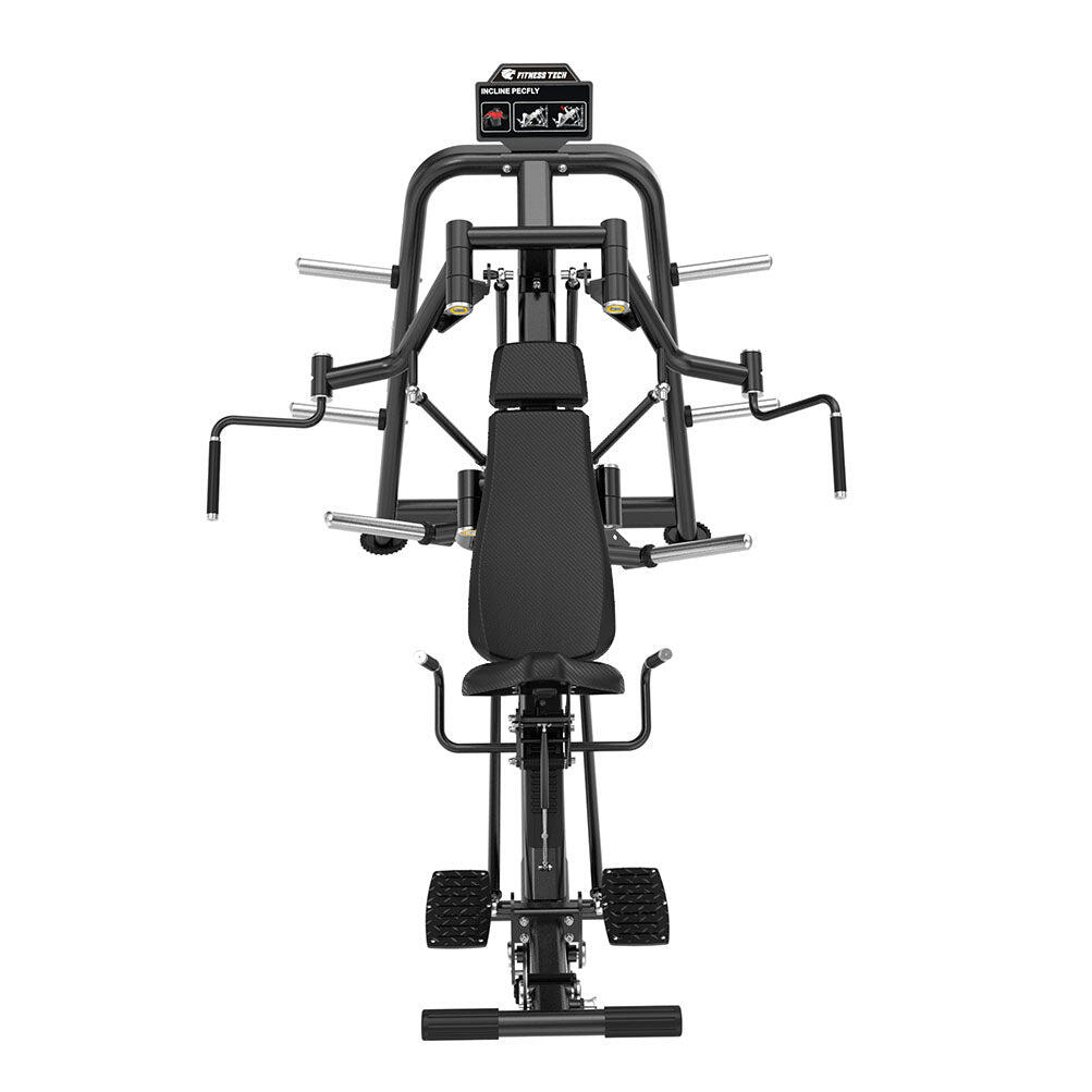 Aberturas de Peito Inclinado | Máquina de Alavanca Pro Tech Series Fitness Tech 3/5
