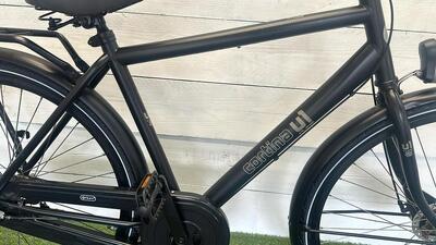 Cortina stadsfiets 51 cm, 3 versnellingen, zwart