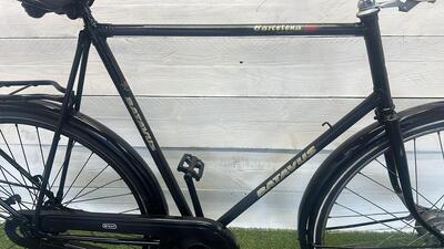 Batavus stadsfiets, zwart, 65 cm.