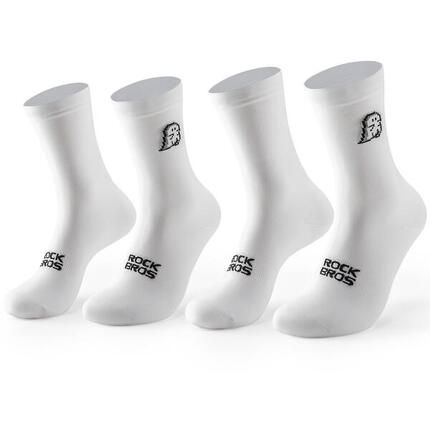 ROCKBROS 2Paar Fahrradsocken Atmungsaktive Rennrad Socken