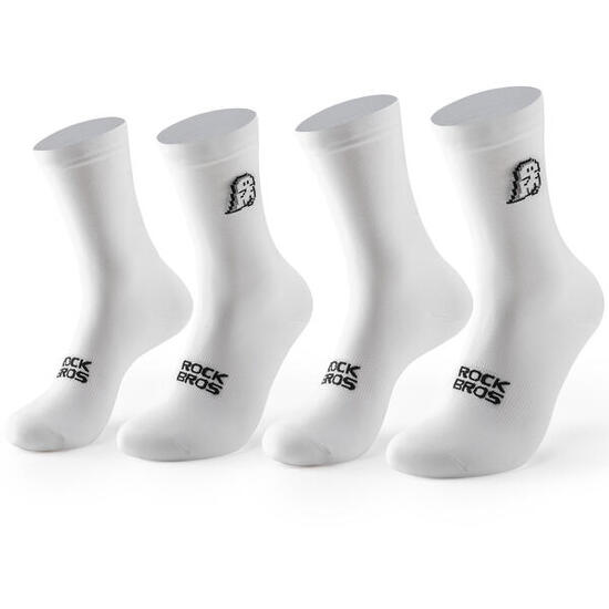 ROCKBROS 2Paar Fahrradsocken Atmungsaktive Rennrad Socken