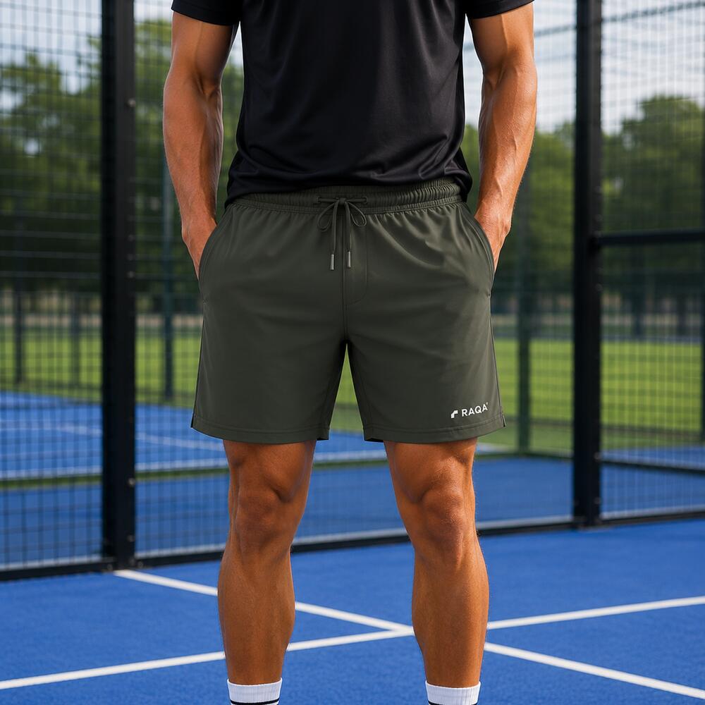 Raqa Court Elite Short Heren — padelshort met stretchstof 2/4