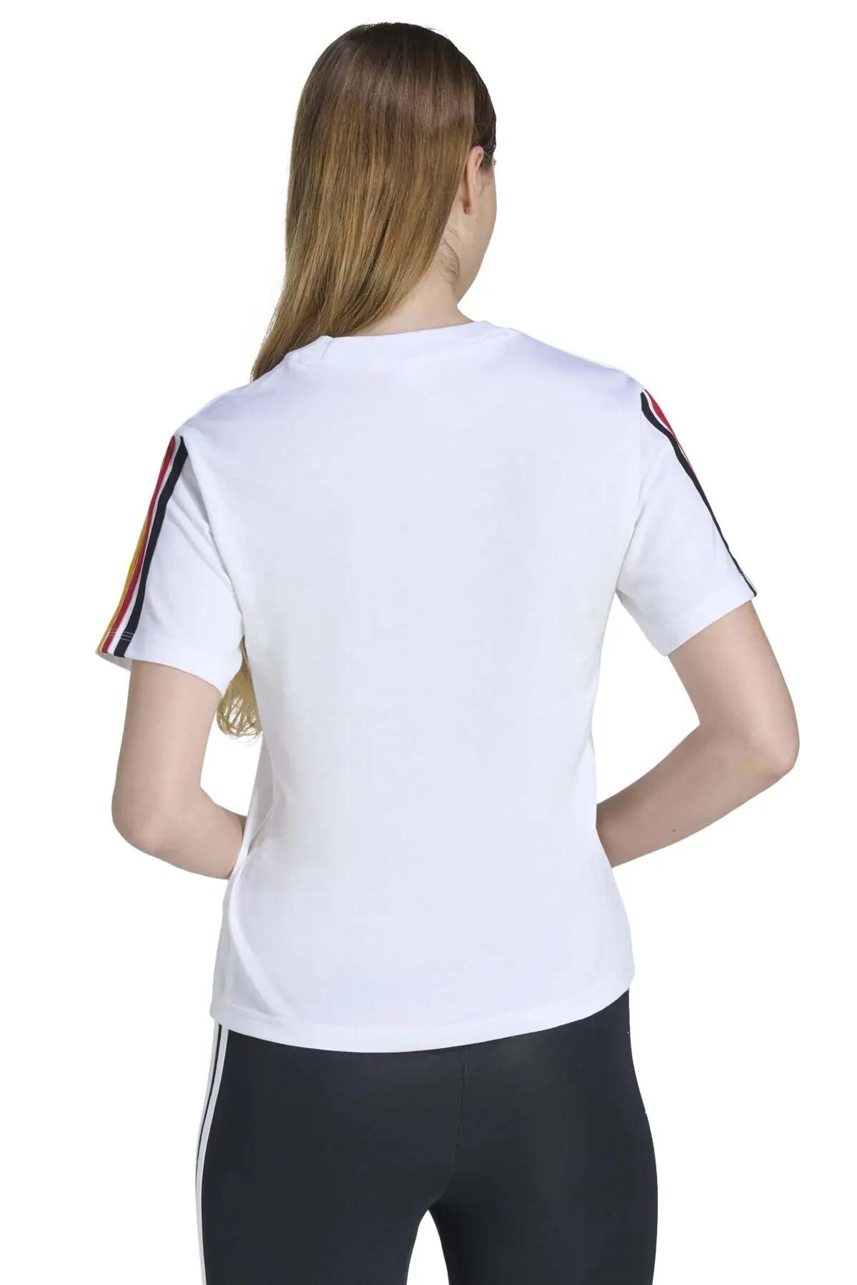 T-shirt Adidas Model Jz9356 Culoare Alb 5/5