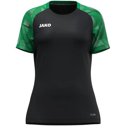 T-shirt sport - Femmes - Confort, résistant - Sonic - Noir/Jaune fluo