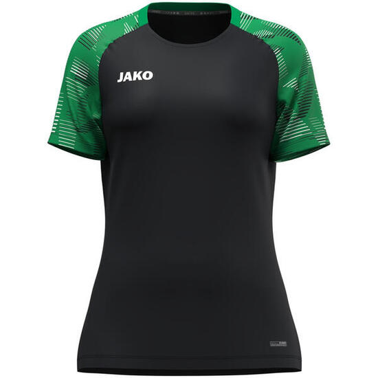 T-shirt sport - Femmes - respirant, durable - Sonic - Noir/Vert