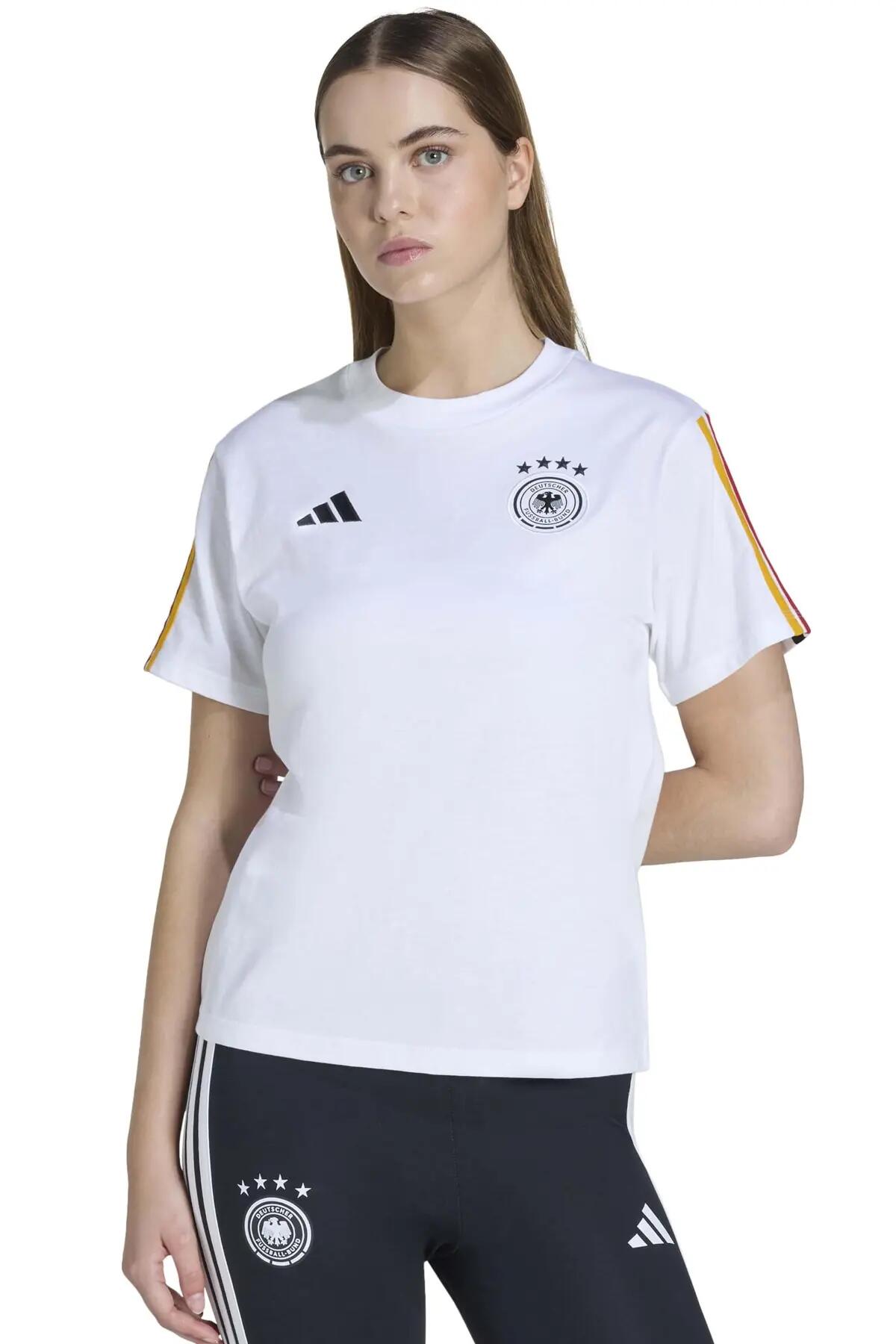 T-shirt Adidas Model Jz9356 Culoare Alb 4/5