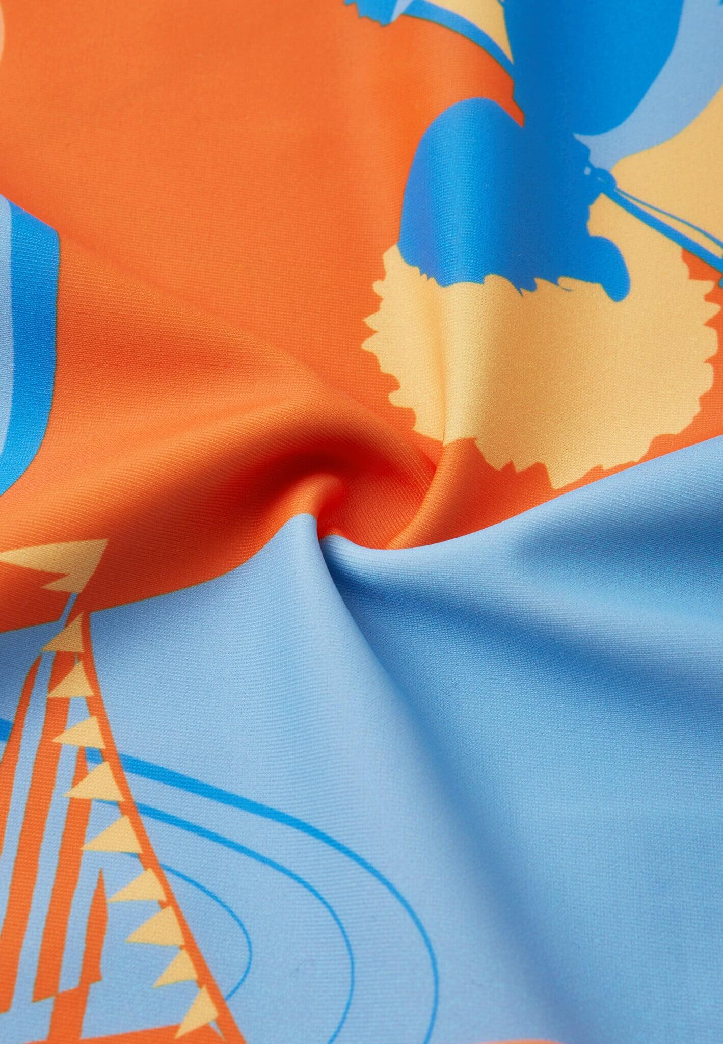 Kleinkinder UV T-shirt Pulikoi Orange 3/5