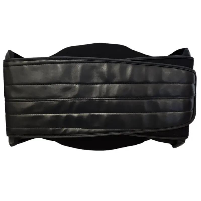 Peto-cinturón de golpeo CrossLiftor Fight - Negro, espuma 6,5 cm 3/4
