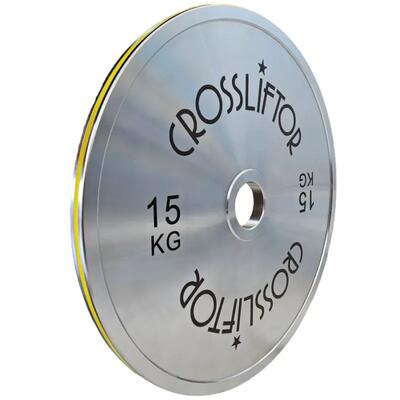Disco per powerlifting Hard Chrome - 15 kg - Unità