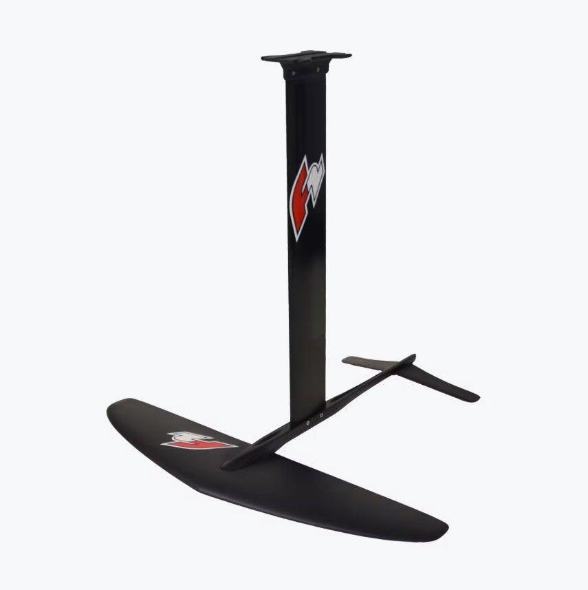 Carbon Pumpfoil Board + F2 Alu Limited 2000 cm² Foil 5/7