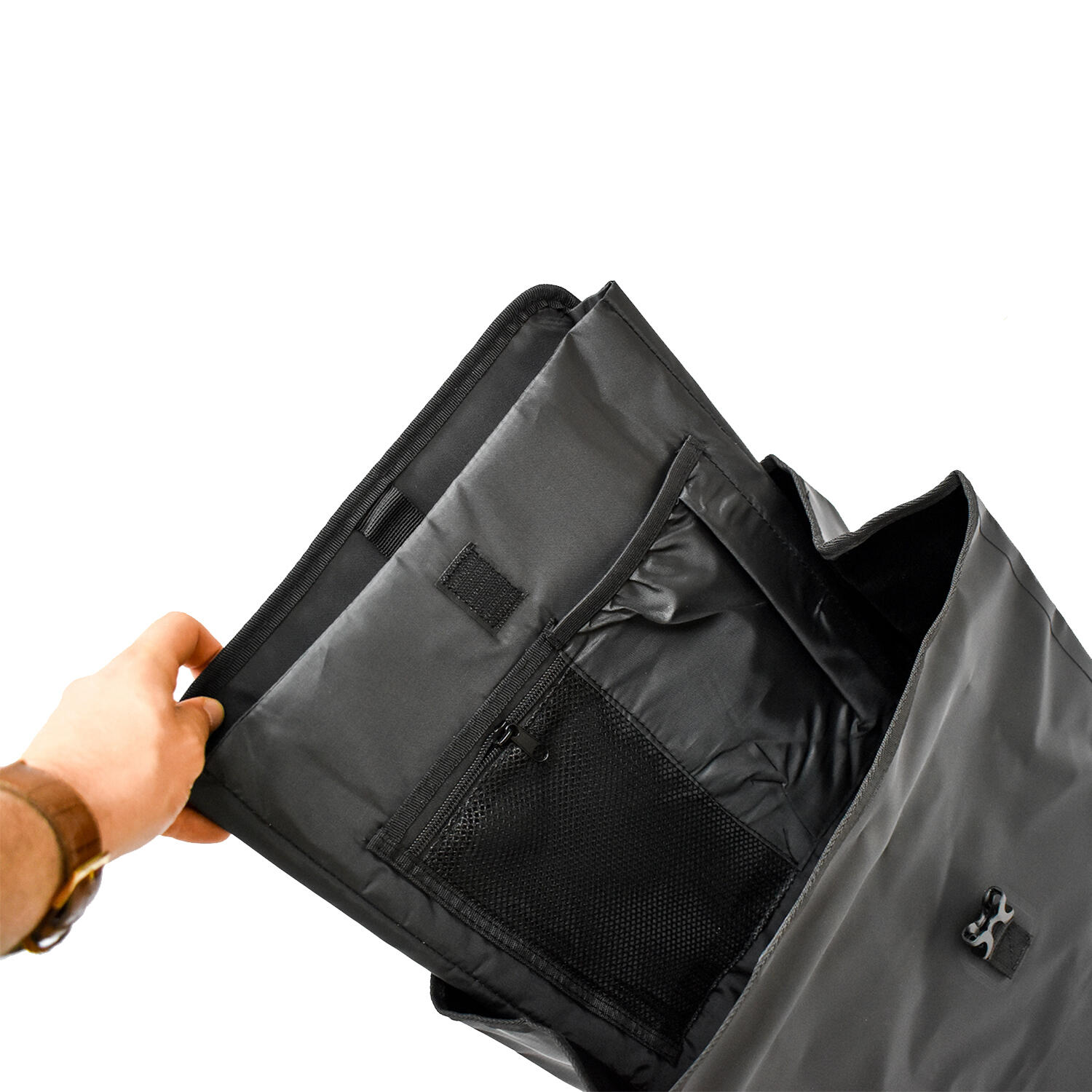 Wasserdichte 25L Fahrradtasche 3in1 voor Gepäckträger Rugzak Umhängetasche 3/7