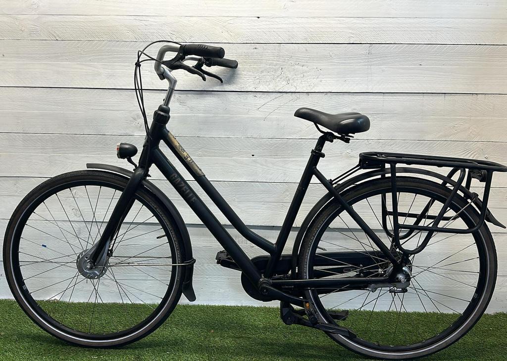 Gazelle transport stadsfiets 54 cm, 3 versnellingen, zwart 3/3