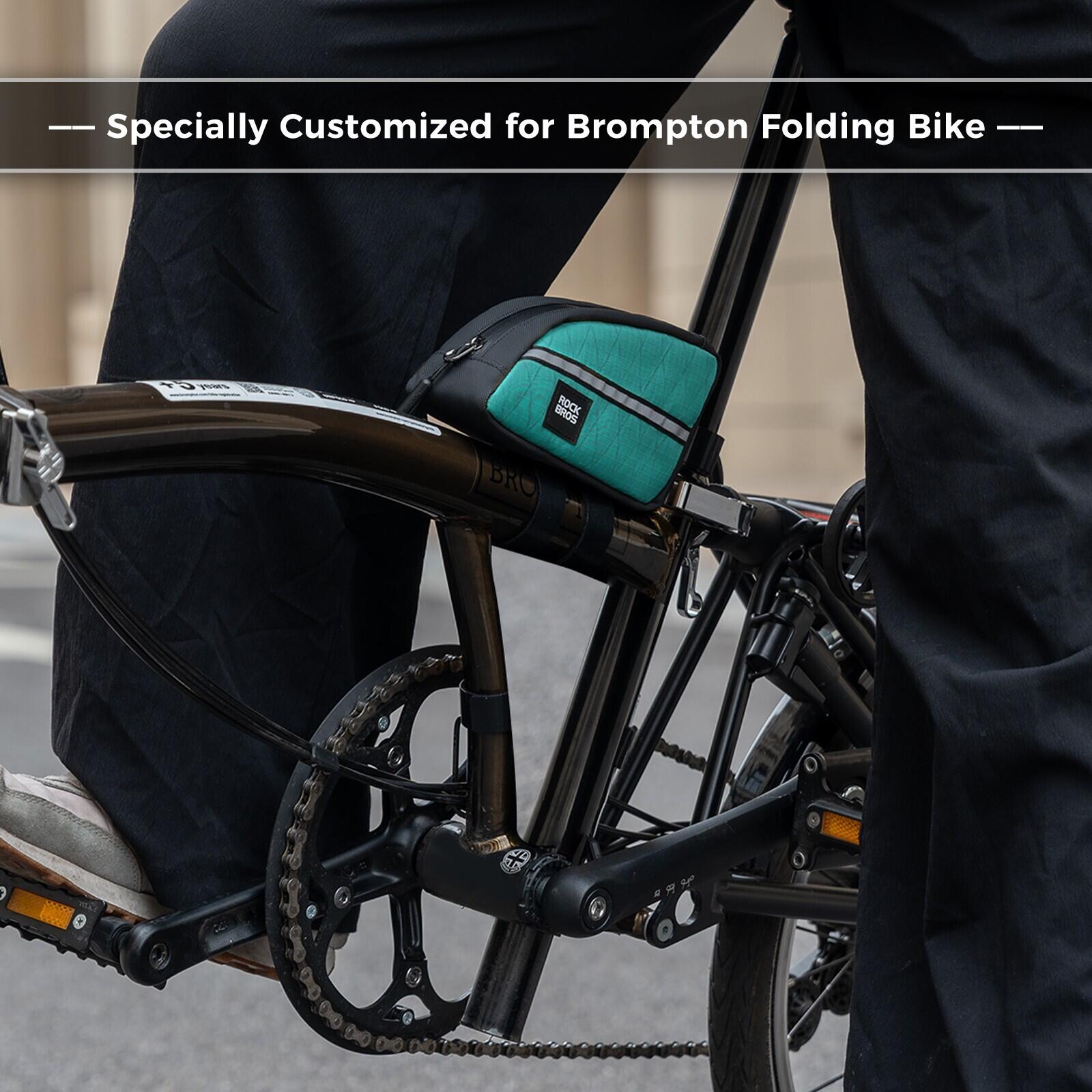 ROCKBROS Fahrrad Rahmentasche Verlängerte Dreieckstasche 5/5